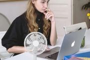 Foldable Cooling Portable Adjustable Desktop Fan