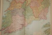 1930 Map Munster &amp; South Leinster