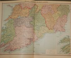 1930 Map Munster & South Leinster