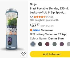 Ninja Blender (Excellent condition)