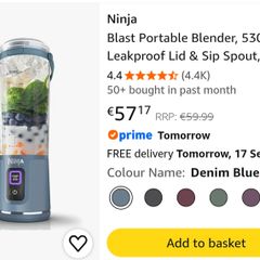 Ninja Blender (Excellent condition)