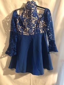 Missguided Cobalt blue dress size 10 New with tags