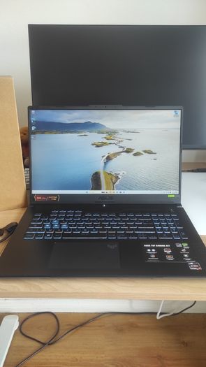 ASUS TUF Gaming A17 (RTX 4060, Ryzen 7) - Like New, Warranty