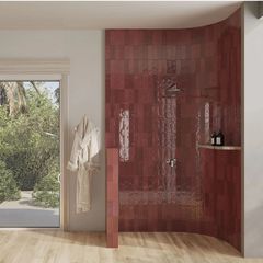 Nolita Burdeos 6.5 x 20cm Gloss Porcelain Wall Tile