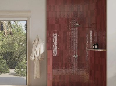 Nolita Burdeos 6.5 x 20cm Gloss Porcelain Wall Tile