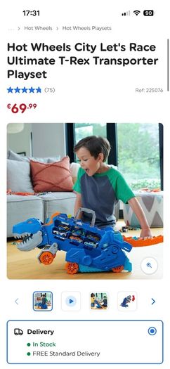 Hotwheels ultimate T rex