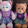 Build a Bear x 4 with outfits on. Image 3