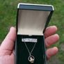 Vintage Sterling Silver Hallmarked 925 Necklace with a Pendant Image 2
