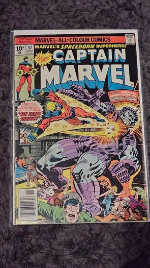 Captain Marvel Comics Lot Bundle