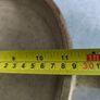Wynne pottery Dublin 27cm. diemter baked dish or salad / pie dish signed Image 3