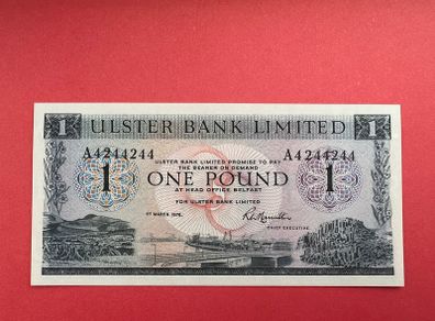 Northern Ireland. 1 Pound. 1976. Pick 325c ( Uncirculated )