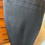 Quin and Donnelly Black with purple pin stripe and panel skirt Image 2
