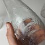 325 - Set of 3 Vintage Clear Glass Collectible Decorative L Rose and Co Bottles Image 9