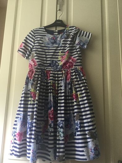 Joules flower print dress