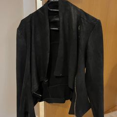 Zara faux. suede jacket . Size M (10-12 ) great condition