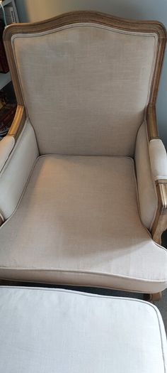 Armchair and Footstool