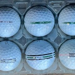 10 used Titleist AVX grade B golf balls