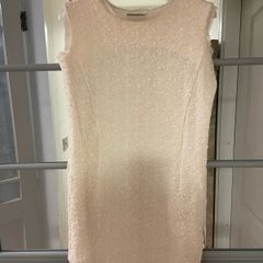 BNWT cream boucle dress size 10