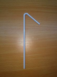 Genuine Plastic Straw - Rare