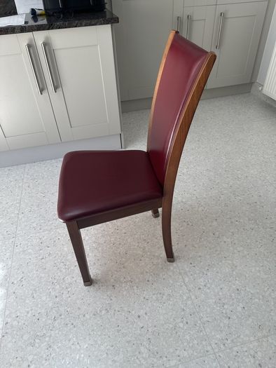 Skovby table and 6 chairs