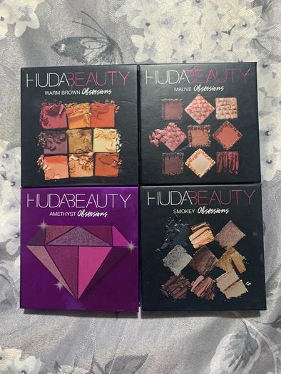 Huda beauty obsession eyeshadow palettes