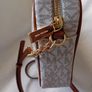 Michael Kors Jet Set Large Logo Crossbody Bag - Vanilla - BNWT RRP 295 Image 6