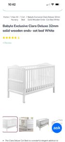 2 x Cot Beds