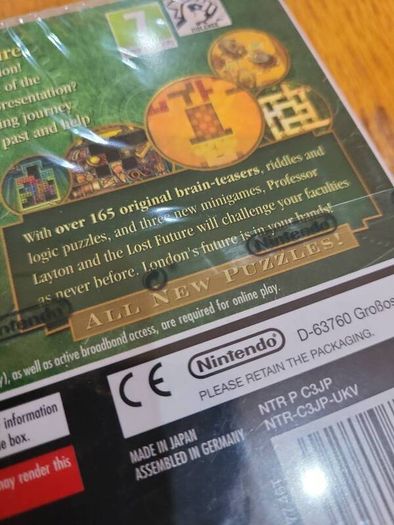Professor Layton And The Lost Future Nintendo DS Game