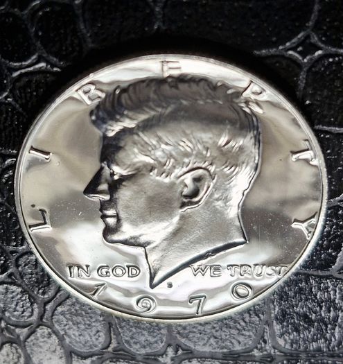 U.S.A  Proof Kennedy Silver 1970 Half Dollar coin