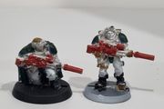 Space Marine Scout Sniper x2  - Metal Version - Warhammer 40K Games Workshop