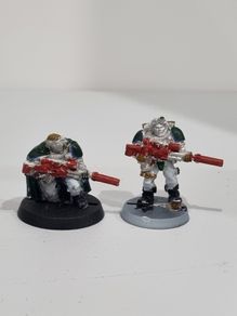 Space Marine Scout Sniper x2  - Metal Version - Warhammer 40K Games Workshop