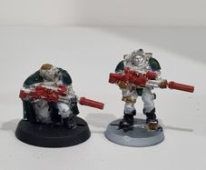 Space Marine Scout Sniper x2  - Metal Version - Warhammer 40K Games Workshop