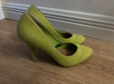 Lime Green Heels