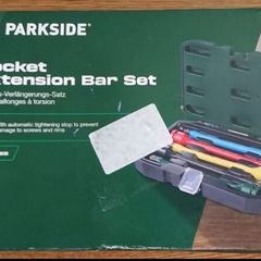 Parkside 1/2 Inch Socket Torsion Extension Bar Set. Mechanic Gift Ideas Winter Sale Now On.