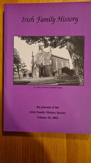 Irish Family History Journals Of The Irish Family History Society. See Photos For Years. All In Very Good Condition.