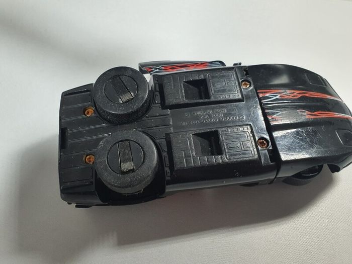 MASK 80s Cartoon Toy Raven Corvette and Calhoun Burns toy
