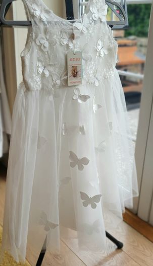 New With Tags Stunning Monsoon Wedding, Communion, Flower Girl Dress