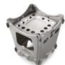 BRAND NEW Compact Folding Titanium Wood Stove with Mini Alcohol Stove for Outdoor Camping Cooking Picnic Portable camping burner Image 4