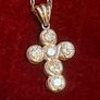 Sterling Silver Chain and Cross Pendant Image 2