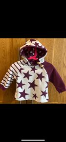 Next age 9-12m soft lightweight fleece HOODIE