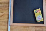 blackboard and chalk