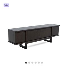 EZ Living Furniture FLOW TV stand dark brown/espresso colour