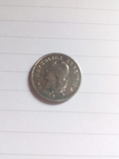 1906 Argentine 10 Centavos Coin