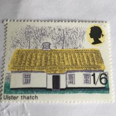 British stamp - Ulster Thatch