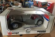 Jaguar Ss100 Burago First Edition Rare