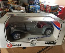 Jaguar Ss100 Burago First Edition Rare
