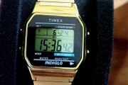 Timex T78677. 915/8180 - Gold Indiglo
