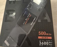 New 500gb Wd Black Nvme Ssd