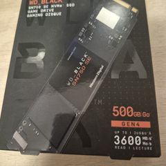 New 500gb Wd Black Nvme Ssd