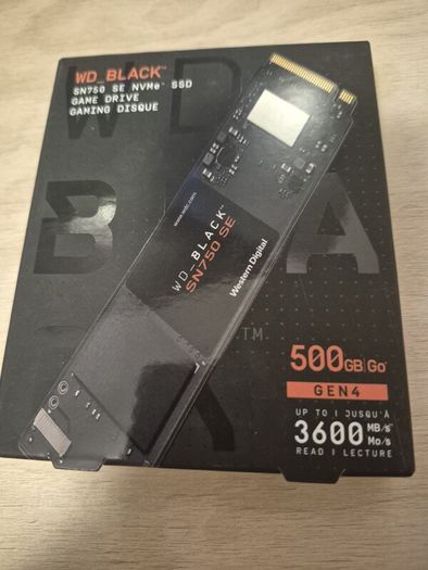 New 500gb Wd Black Nvme Ssd